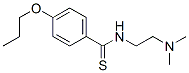 CAS#: 16531-44-5, N-[2-(Dimethylamino)Ethyl]-4-Propoxythiobenzamide