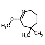 CAS#: 165385-39-7, 7-Methoxy-5,5-Dimethyl-3,4,5,6-Tetrahydro-2H-Azepine
