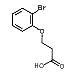 CAS#: 165538-35-2, 3-(2-Bromophenoxy)Propanoic Acid