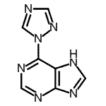 CAS#: 165546-19-0, 6-(1H-1,2,4-Triazol-1-Yl)-7H-Purine