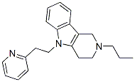 CAS 登录号：16566-76-0， 2,3,4,5-四氢-2-丙基-5-[2-(2-吡啶基)乙基]-1H-吡啶并[4,3-b]吲哚