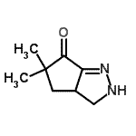 CAS#: 165686-37-3, 5,5-Dimethyl-3,3A,4,5-Tetrahydrocyclopenta[c]Pyrazol-6(2H)-One