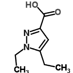 CAS#: 165743-59-9, 1,5-Diethyl-1H-Pyrazole-3-Carboxylic Acid