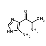 CAS 登录号：165804-14-8， 2-氨基-1-(5-氨基-1H-咪唑-4-基)-1-丙酮