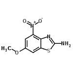 CAS#: 16586-53-1, 6-Methoxy-4-Nitro-1,3-Benzothiazol-2-Amine