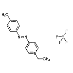 CAS#: 16600-21-8, 1-Ethyl-4-[(4-Methylphenyl)Diazenyl]Pyridinium Tetrafluoroborate