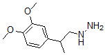 CAS#: 16603-07-9, 1-(3,4-Dimethoxy-alpha-Methylphenethyl)Hydrazine