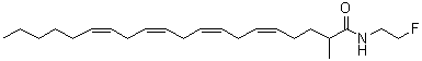 CAS#: 166100-39-6, (5Z,8Z,11Z,14Z)-N-(2-Fluoroethyl)-2-Methyl-5,8,11,14-Icosatetraenamide