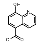CAS#: 166242-16-6, 8-Hydroxy-5-Quinolinecarbonyl Chloride