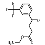 CAS 登录号：166312-68-1， 乙基4-氧代-4-[3-(三氟甲基)苯基]丁酸酯