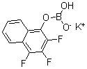 CAS 登录号：166328-07-0， (T-4)-三氟-1-萘基-硼酸钾(1:1)