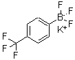 CAS 登录号：166328-08-1， 三氟[4-(三氟甲基)苯基]硼酸(1-)钾盐