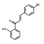 CAS#: 16635-18-0, (2E)-3-(4-Bromophenyl)-1-(2-Hydroxyphenyl)-2-Propen-1-One