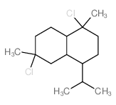 CAS#: 16641-30-8, 4,7-Dichloro-4,7-dimethyl-1-propan-2-yl-1,2,3,4a,5,6,8,8a-octahydronaphthalene