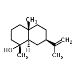CAS#: 16641-47-7, (1R,4aR,7R,8aR)-7-Isopropenyl-1,4A-Dimethyldecahydro-1-Naphthalenol