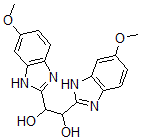 CAS#: 16656-27-2, 1,2-Bis[5-methoxy-2-benzimidazolyl]-1,2-ethanediol