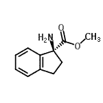 CAS 登录号：166735-16-6， 甲基(1S)-1-氨基-1-茚满羧酸酯