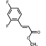 CAS 登录号：166883-00-7， 甲基(2E)-3-(2,4-二氟苯基)丙烯酸酯