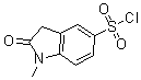 CAS#: 166883-20-1, 2,3-Dihydro-1-Methyl-2-Oxo-1H-Indole-5-Sulfonylchloride