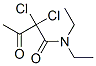CAS 登录号：16695-57-1， 2,2-二氯-N,N-二乙基-3-氧代丁酰胺