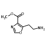 CAS#: 166950-00-1, Methyl 5-(2-Aminoethyl)-1,3-Oxazole-4-Carboxylate