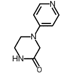 CAS 登录号：166953-18-0， 4-(4-吡啶基)-2-哌嗪酮