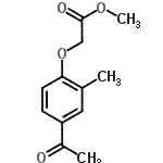 CAS#: 166953-80-6, Methyl (4-Acetyl-2-Methylphenoxy)Acetate