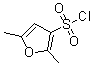 CAS#: 166964-26-7, 2,5-Dimethyl-3-Furansulfonylchloride