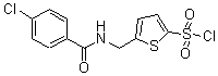 CAS#: 166964-34-7, 5-{[(4-Chlorobenzoyl)Amino]Methyl}Thiophene-2-Sulfonyl Chloride