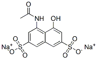 CAS 登录号：16698-16-1， 4-(乙酰氨基)-5-羟基-2,7-萘二磺酸钠盐(1:2)