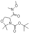 CAS#: 167102-62-7, 2-Methyl-2-Propanyl (4R)-4-[Methoxy(Methyl)Carbamoyl]-2,2-Dimethyl-1,3-Oxazolidine-3-Carboxylate