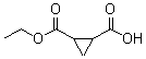 CAS#: 167113-73-7, 1,2-Cyclopropanedicarboxylic acid 1-Ethyl Ester