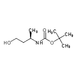 CAS#: 167216-17-3, 2-Methyl-2-Propanyl [(2R)-4-Hydroxy-2-Butanyl]Carbamate
