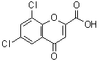 CAS 登录号：16722-38-6， 6,8-二氯-4-氧代-4H-苯并吡喃-2-羧酸