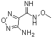 CAS#: 167282-00-0, 4-Amino-N-Methoxy-1,2,5-Oxadiazole-3-Carboximidamide