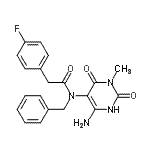 CAS#: 167299-13-0, N-(6-Amino-3-Methyl-2,4-Dioxo-1,2,3,4-Tetrahydro-5-Pyrimidinyl)-N-Benzyl-2-(4-Fluorophenyl)Acetamide