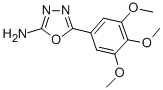 CAS#: 1673-43-4, 5-(3,4,5-Trimethoxyphenyl)-1,3,4-Oxadiazol-2-Amine