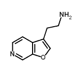 CAS 登录号：167420-16-8， 2-(呋喃并[2,3-c]吡啶-3-基)乙胺