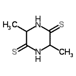 CAS#: 167469-23-0, 3,6-Dimethyl-2,5-Piperazinedithione