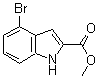 CAS 登录号：167479-13-2， 4-溴-1H-吲哚-2-羧酸甲酯