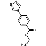 CAS 登录号：167626-25-7， 乙基4-(4H-1,2,4-三唑-4-基)苯甲酸酯