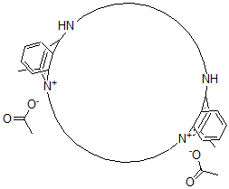 CAS 登录号：16776-40-2， 双喹醋铵