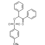 CAS 登录号：1678-43-9， 2-氧代-1,2-二苯基乙基4-甲基苯磺酸酯