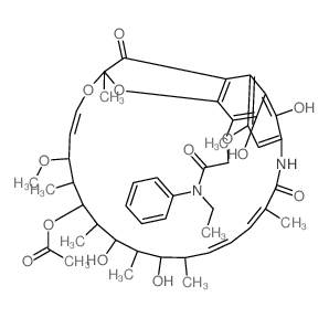 CAS#: 16784-09-1, 4-O-[2-[(Ethyl)Phenylamino]-2-Oxoethyl]Rifamycin