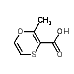 CAS#: 167872-42-6, 2-Methyl-1,4-Oxathiine-3-Carboxylic Acid