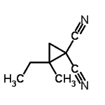 CAS#: 16789-03-0, 2-Ethyl-2-Methyl-1,1-Cyclopropanedicarbonitrile