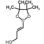 CAS 登录号：167896-48-2， (2E)-3-(4,4,5,5-四甲基-1,3,2-二氧杂环戊硼烷-2-基)-2-丙烯-1-醇