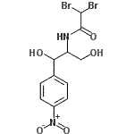 CAS#: 16803-75-1, 2,2-Dibromo-N-[1,3-Dihydroxy-1-(4-Nitrophenyl)-2-Propanyl]Acetamide