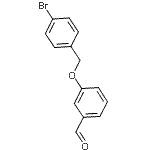 CAS 登录号：168084-97-7， 3-[(4-溴苄基)氧基]苯甲醛