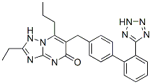 CAS 登录号：168152-74-7， 2-乙基-7-丙基-6-[[4-[2-(2H-四唑-5-基)苯基]苯基]甲基]-1H-[1,2,4]三唑并[1,5-a]嘧啶-5-酮